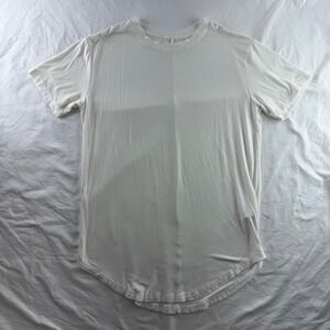 Oro Los Angeles White T-Shirt Mens M Minimalist Capsule Wardrobe Quiet Luxury